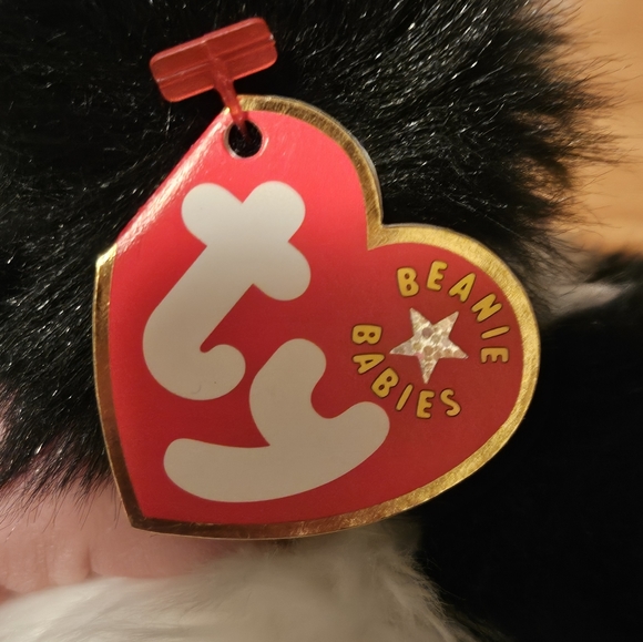 Ty Beanie Babies Poofie The Dog July 17 birthday - Picture 4 of 6